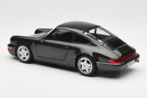 Porsche 911 964 Carrera 4 Vihreä Metallinen Norev 1:18 187321 Metalli — kuva 7 / 8