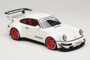 Porsche 911 964 RWB Hoonigan Valkoinen GT Spirit 1:18 GT732 Hartsi — kuva 4 / 6