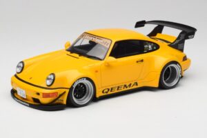 Porsche 911 964 RWB Keema Yellow GT Spirit 1:18 GT492 Hartsi
