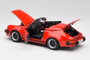 Porsche 911 964 Speedster Punainen Maisto 1:18 37800-M2 Metalli — kuva 5 / 8