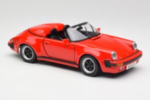 Porsche 911 964 Speedster Punainen Maisto 1:18 37800-M2 Metalli — kuva 6 / 8