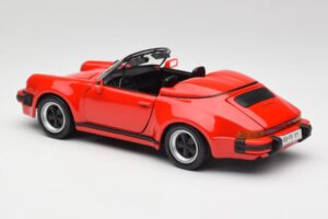 Porsche 911 964 Speedster Punainen Maisto 1:18 37800-M2 Metalli — kuva 7 / 8