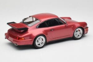 Porsche 911 964 Turbo Punainen Minichamps 1:18 155069102 Metalli — kuva 2 / 6