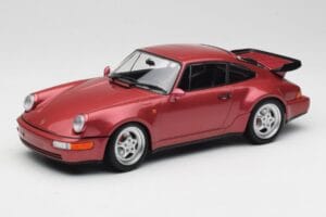 Porsche 911 964 Turbo Punainen Minichamps 1:18 155069102 Metalli