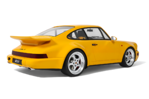 Porsche 911 964 Turbo S Speed Yellow GT Spirit 1:8 GTS801701 Hartsi — kuva 2 / 5
