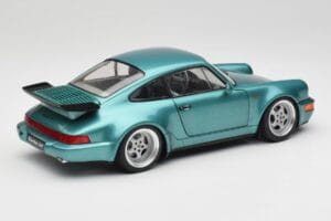 Porsche 911 964 Turbo Wimbledon Green Metallic Solido 1:18 S1803407 Metalli — kuva 3 / 8