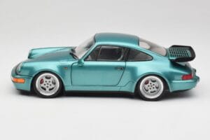 Porsche 911 964 Turbo Wimbledon Green Metallic Solido 1:18 S1803407 Metalli — kuva 4 / 8