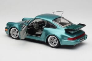 Porsche 911 964 Turbo Wimbledon Green Metallic Solido 1:18 S1803407 Metalli — kuva 5 / 8