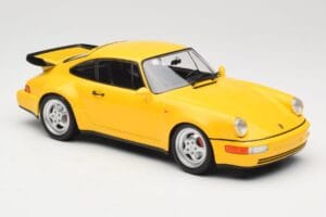Porsche 911 964 Turbo Keltainen Minichamps 1:18 155069100 Metalli — kuva 4 / 6