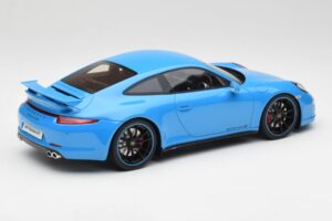 Porsche 911 991 Carrera 4S Aerokit Sininen GT Spirit 1:18 GT085 Hartsi — kuva 2 / 6