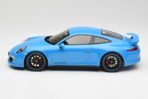 Porsche 911 991 Carrera 4S Aerokit Sininen GT Spirit 1:18 GT085 Hartsi — kuva 3 / 6