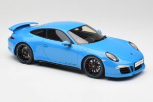 Porsche 911 991 Carrera 4S Aerokit Sininen GT Spirit 1:18 GT085 Hartsi — kuva 4 / 6