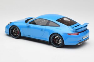 Porsche 911 991 Carrera 4S Aerokit Sininen GT Spirit 1:18 GT085 Hartsi — kuva 5 / 6