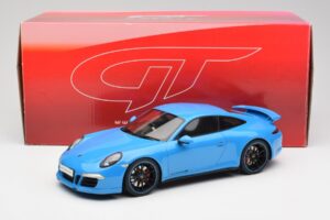 Porsche 911 991 Carrera 4S Aerokit Sininen GT Spirit 1:18 GT085 Hartsi — kuva 6 / 6