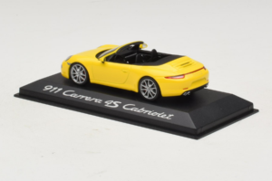 Porsche 911 991 Carrera 4S Avoauto Keltainen Minichamps 1:43 WAP0201120C Metalli — kuva 3 / 5
