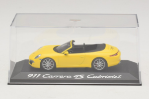 Porsche 911 991 Carrera 4S Avoauto Keltainen Minichamps 1:43 WAP0201120C Metalli — kuva 4 / 5