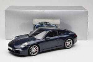 Porsche 911 991 Carrera S Blue Metallic Minichamps 1:18 WAP0210200C Metalli — kuva 8 / 8