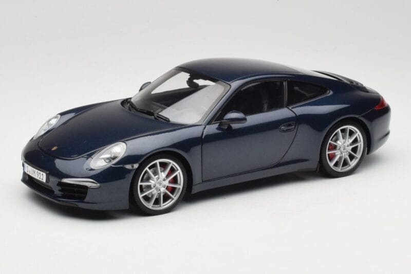 Porsche 911 991 Carrera S Blue Metallic Minichamps 1:18 WAP0210200C Metalli