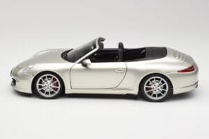 Porsche 911 991 Carrera S Cabriolet GT Hopea Metallic Minichamps 1:18 100061030 Metalli — kuva 4 / 8