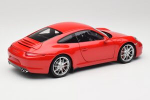 Porsche 911 991 Carrera S Guards Punainen Minichamps 1:18 100061020 Metalli — kuva 3 / 8