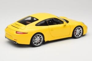 Porsche 911 991 Carrera S Racing Yellow Minichamps 1:18 100061021 Metalli — kuva 3 / 8