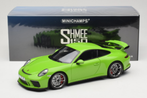 Porsche 911 991 GT3 Vihreä Shmee150 Minichamps 1:18 110067025 Metalli — kuva 8 / 8