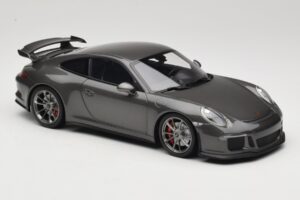 Porsche 911 991 GT3 Grey Metallic Minichamps 1:18 110062720 Metalli — kuva 6 / 8