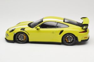 Porsche 911 991.1 GT3 RS Lizard Green & Stripes Minichamps 1:18 155066224 Metalli — kuva 3 / 6
