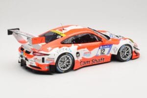 Porsche 911 991.1 GT3 R Manthey Racing #12 F. Klohs / P. Renauer 24 Hours Nurburgring 2017 Minichamps 1:18 155176912 Metalli — kuva 2 / 6