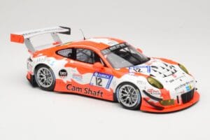 Porsche 911 991.1 GT3 R Manthey Racing #12 F. Klohs / P. Renauer 24 Hours Nurburgring 2017 Minichamps 1:18 155176912 Metalli — kuva 4 / 6