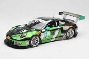 Porsche 911 991.1 GT3 R #540 Black Swan Racing P. Long / T. Pilgrim 24h Daytona 2016 Minichamps 1:18 155166540 Metalli