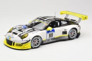 Porsche 911 991.1 GT3 R #911 Manthey Racing N. Tandy / E. Bamber 24h Nurburgring 2016 Minichamps 1:18 155166911 Metalli