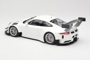 Porsche 911 991.1 GT3 R Valkoinen Hopeavanteilla Minichamps 1:18 153166000 Metalli — kuva 5 / 6