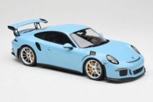 Porsche 911 991.1 GT3 RS Sininen Matta Vanteet Minichamps 1:18 153066235 Metalli — kuva 4 / 6