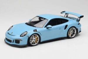 Porsche 911 991.1 GT3 RS Sininen Matta Vanteet Minichamps 1:18 153066235 Metalli