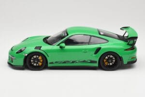 Porsche 911 991.1 GT3 RS Vihreä Mustat Vanteet Minichamps 1:18 153066228 Metalli — kuva 3 / 6