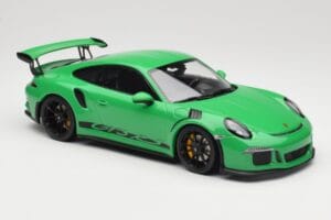 Porsche 911 991.1 GT3 RS Vihreä Mustat Vanteet Minichamps 1:18 153066228 Metalli — kuva 4 / 6