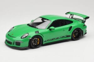Porsche 911 991.1 GT3 RS Vihreä Mustat Vanteet Minichamps 1:18 153066228 Metalli