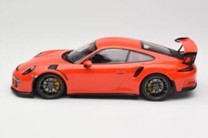 Porsche 911 991.1 GT3 RS Lava Orange Minichamps 1:18 155066220 Metalli — kuva 3 / 6