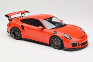 Porsche 911 991.1 GT3 RS Lava Orange Minichamps 1:18 155066220 Metalli — kuva 4 / 6