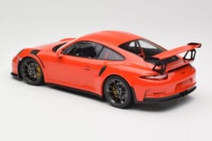Porsche 911 991.1 GT3 RS Lava Orange Minichamps 1:18 155066220 Metalli — kuva 5 / 6