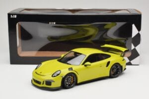 Porsche 911 991.1 GT3 RS Vaaleanvihreä Minichamps 1:18 155066222 Metalli — kuva 6 / 6