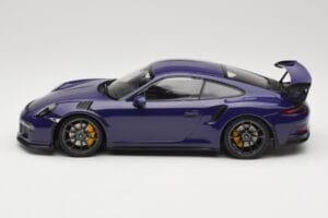 Porsche 911 991.1 GT3 RS Ultraviolet Minichamps 1:18 155066221 Metalli — kuva 3 / 6