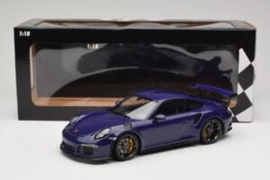 Porsche 911 991.1 GT3 RS Ultraviolet Minichamps 1:18 155066221 Metalli — kuva 6 / 6