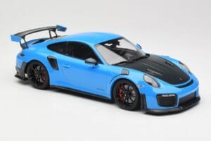 Porsche 911 991.2 GT2 RS Sininen Mustilla Vanteilla Minichamps 1:18 155068308 Metalli — kuva 4 / 6
