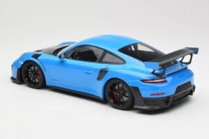 Porsche 911 991.2 GT2 RS Sininen Mustilla Vanteilla Minichamps 1:18 155068308 Metalli — kuva 5 / 6