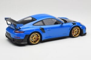 Porsche 911 991.2 GT2 RS Sininen Kultaisilla Vanteilla Minichamps 1:18 155068302 Metalli — kuva 2 / 6