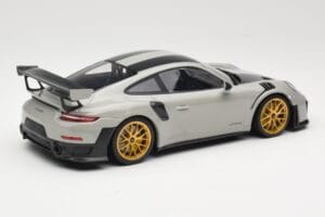 Porsche 911 991.2 GT2 RS Chalk Weissach Package Kultaiset Vanteet Minichamps 1:18 155068304 Metalli — kuva 2 / 6