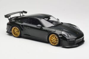 Porsche 911 991.2 GT2 RS Vihreä Weissach Package Kultaiset Vanteet Minichamps 1:18 155068306 Metalli — kuva 4 / 6
