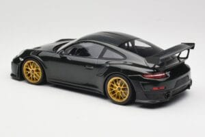 Porsche 911 991.2 GT2 RS Vihreä Weissach Package Kultaiset Vanteet Minichamps 1:18 155068306 Metalli — kuva 5 / 6